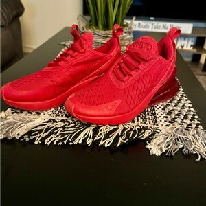 Red Nike airmax youth size 4.5